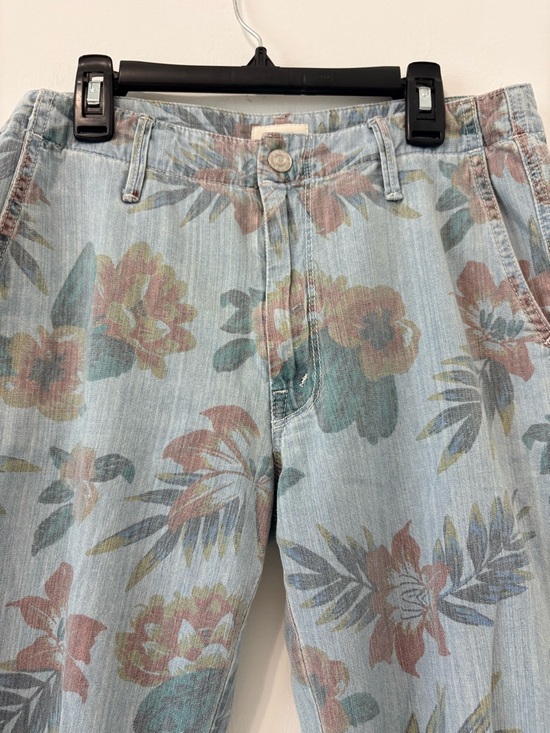 MOTHER The No Zip Misfit Pants Fresh Cut Floral Sz 26 EUC - Picture 4 of 16